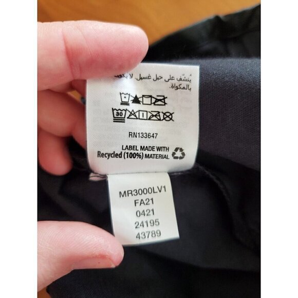 AND NOW THIS Shorts Women's Size 6 Black Faux Leather Belted Paperbag Waist - Picture 5 of 5